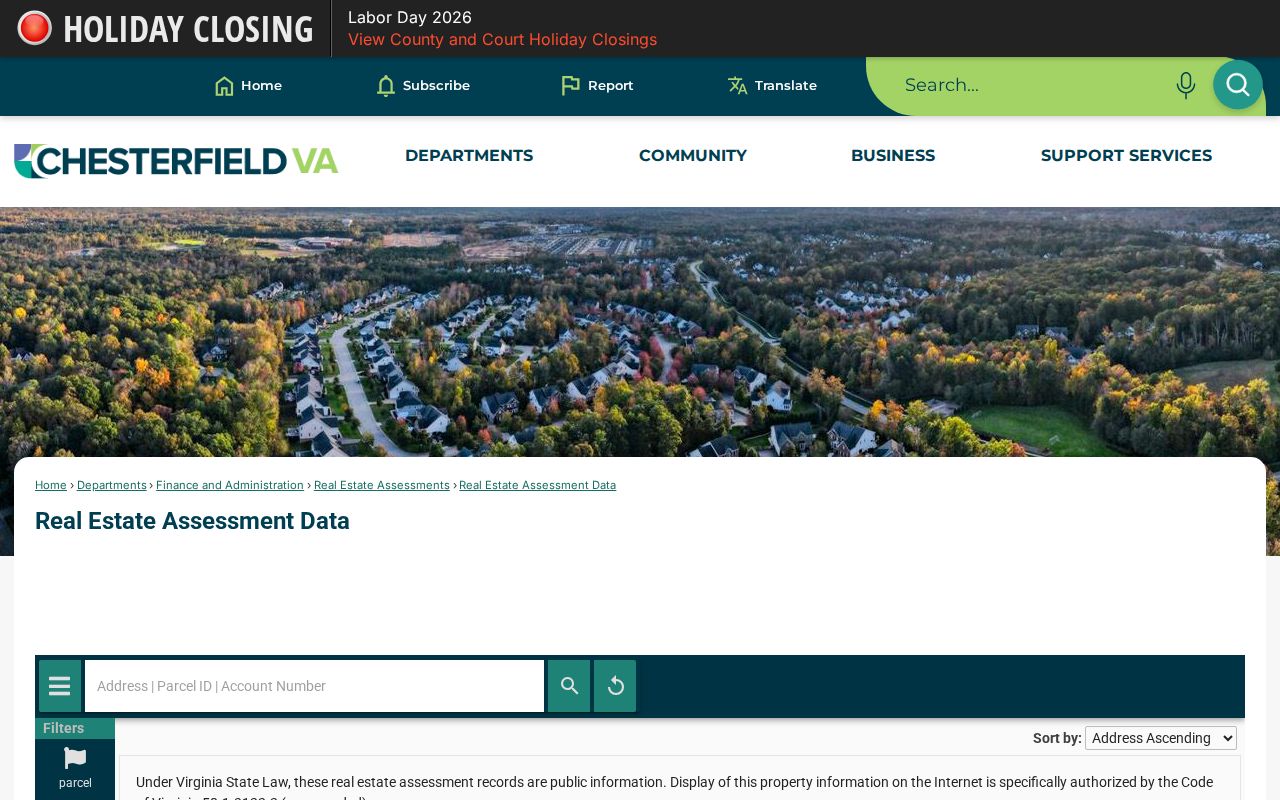 Chesterfield residents directory READ property search controls